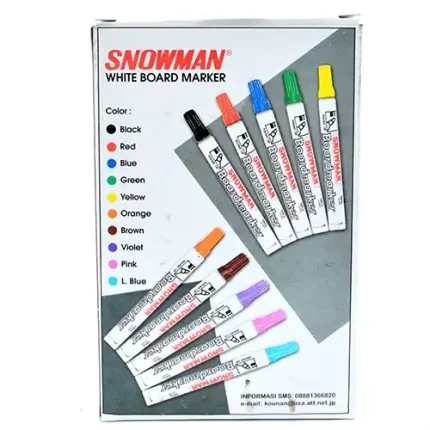 Alat Tulis Kantor - Spidol Snowman Whiteboard Marker