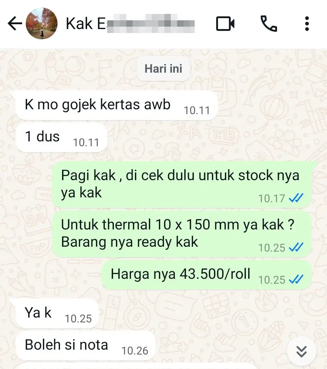Testimoni Alat Tulis Kantor