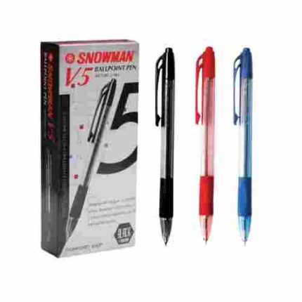 Ballpoint Snowman V5