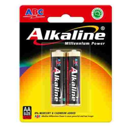 Baterai ABC Alkaline AA/A2 isi 2 Pcs