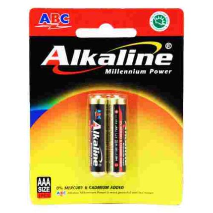 Baterai ABC Alkaline AAA/A3 isi 2 Pcs