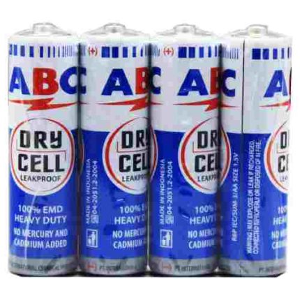 Baterai ABC Biru AA/A2 isi 4 Pcs