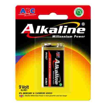 Baterai ABC Alkaline 9 Volt
